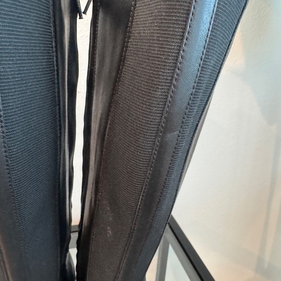 SAS ITALY Duchess Black Leather Knee High Tall Riding Boots Womens Size 10M - Picture 8 of 16